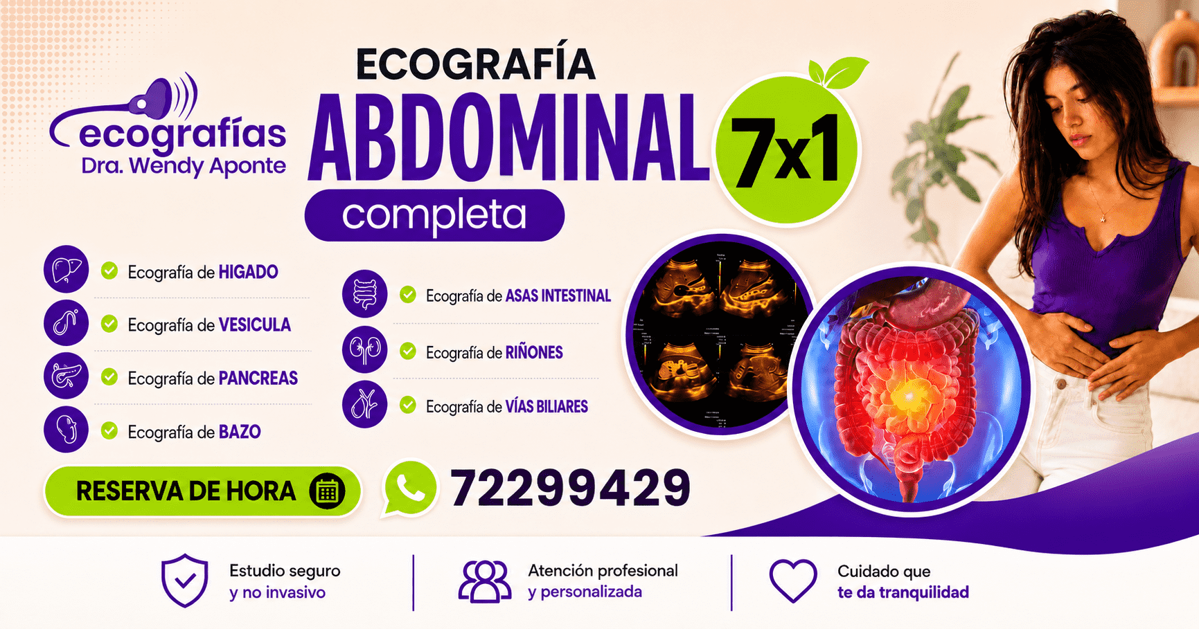 ecografia abdominal